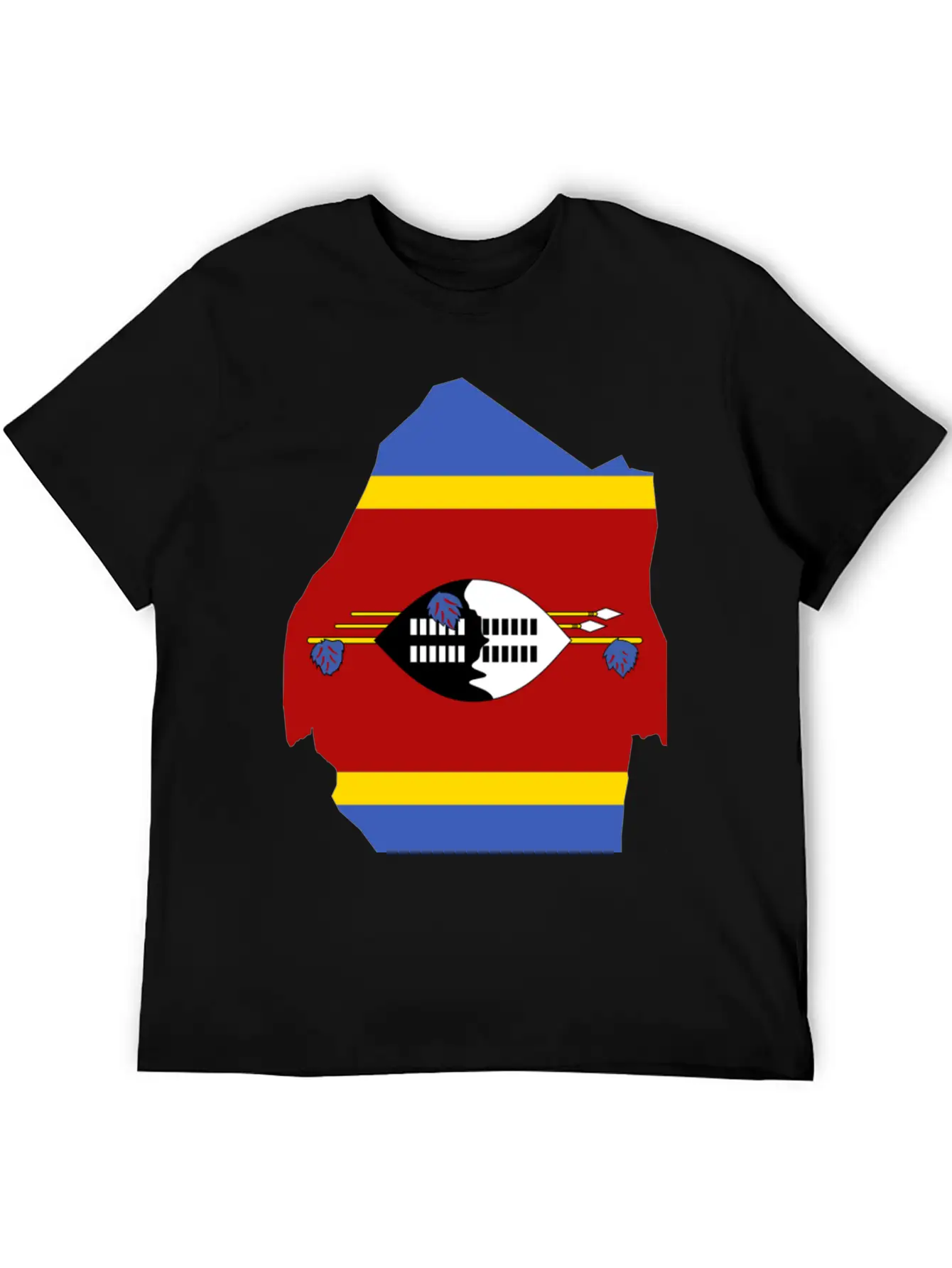Swaziland Classic Cotton Tee – Unisex Comfort For Any Season