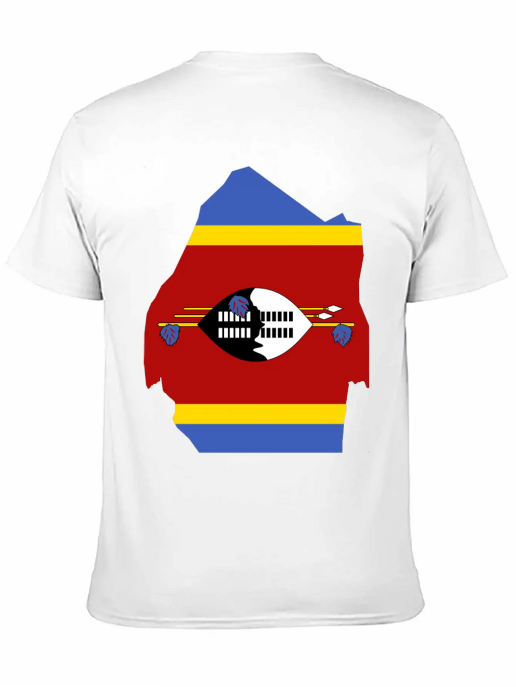 Swaziland Classic Cotton Tee – Unisex Comfort For Any Season