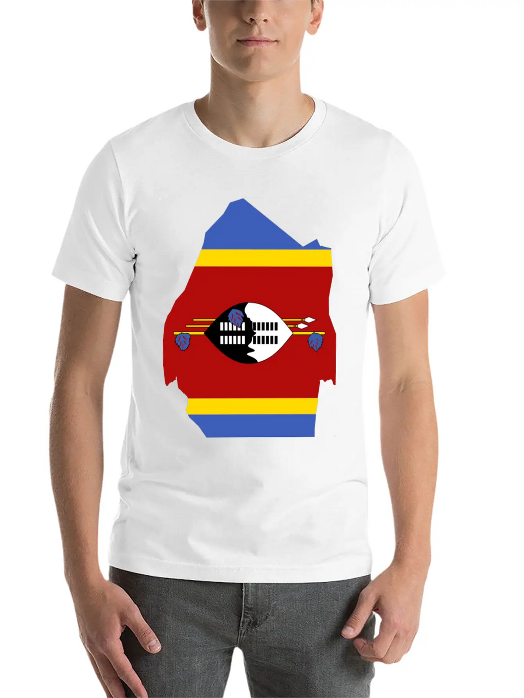 Swaziland Classic Cotton Tee – Unisex Comfort For Any Season