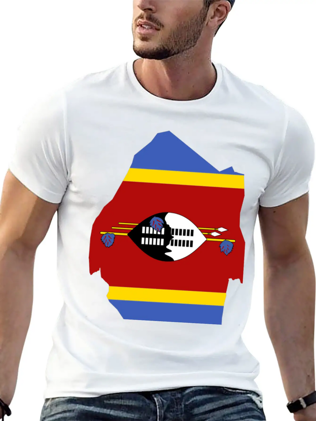 Swaziland Classic Cotton Tee – Unisex Comfort For Any Season