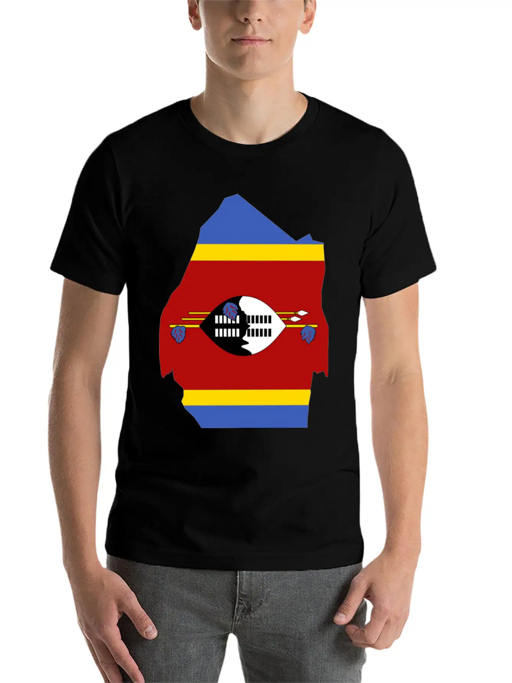 Swaziland Classic Cotton Tee – Unisex Comfort For Any Season