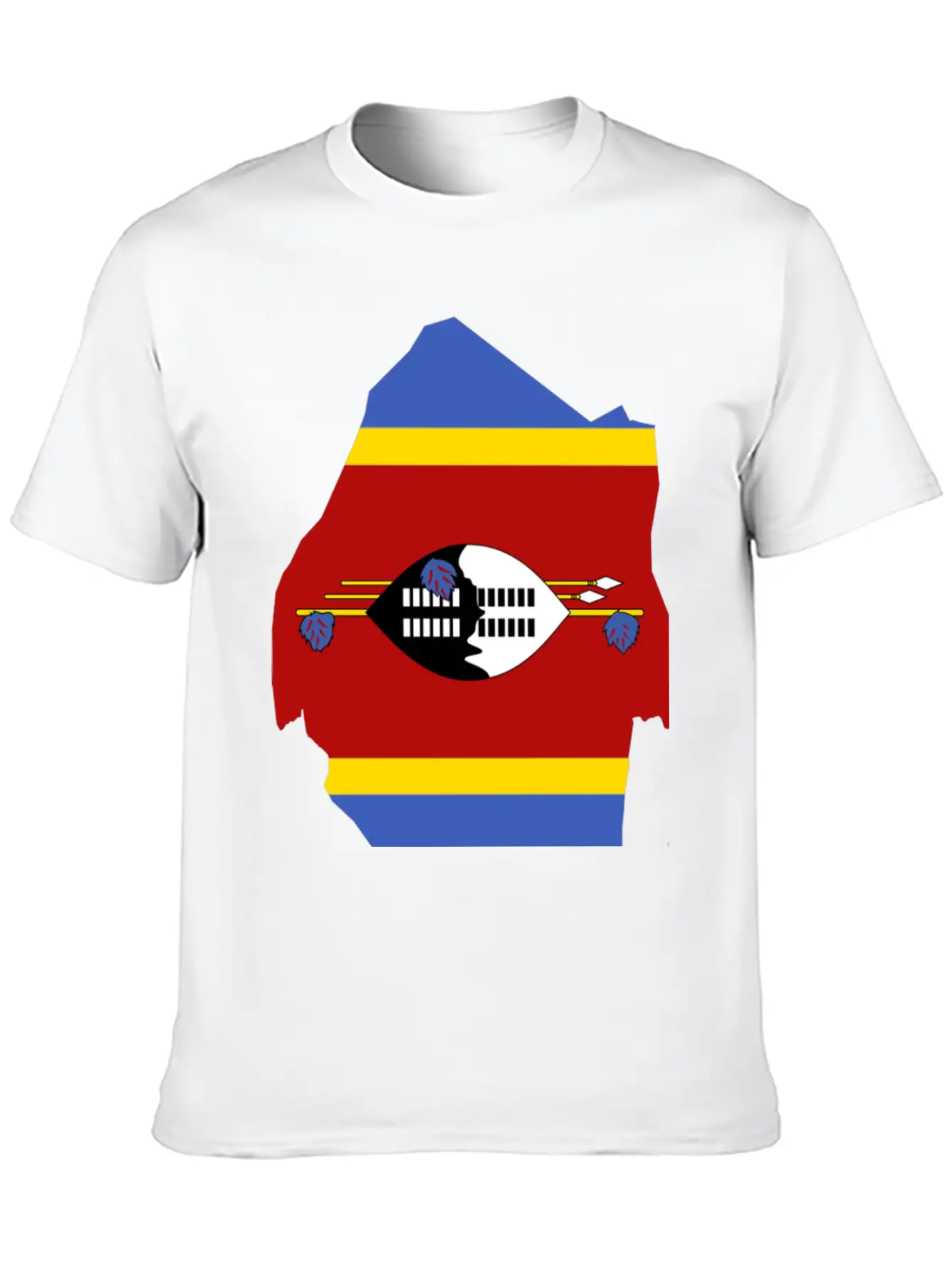 Swaziland Classic Cotton Tee – Unisex Comfort For Any Season