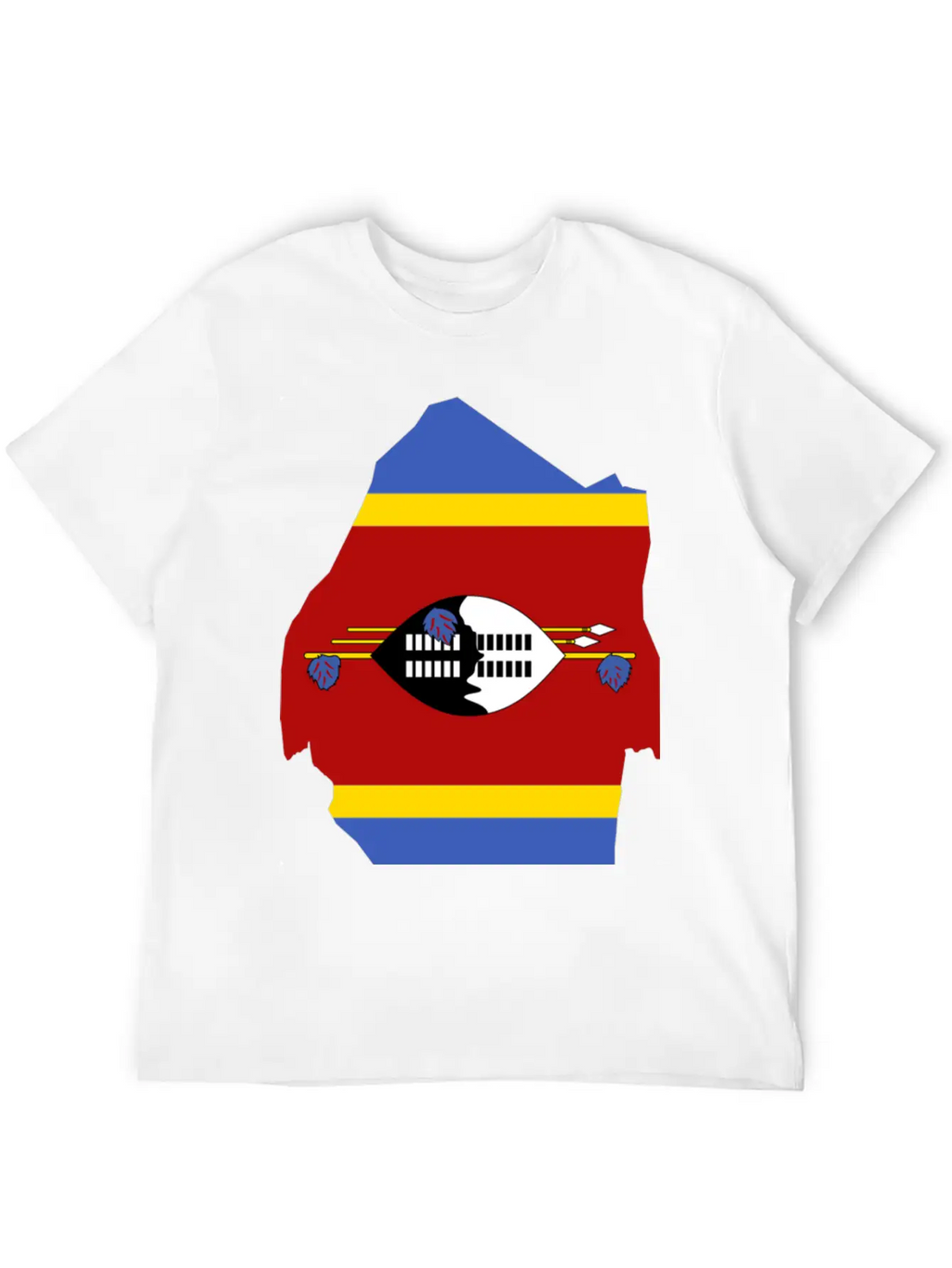 Swaziland Classic Cotton Tee – Unisex Comfort For Any Season