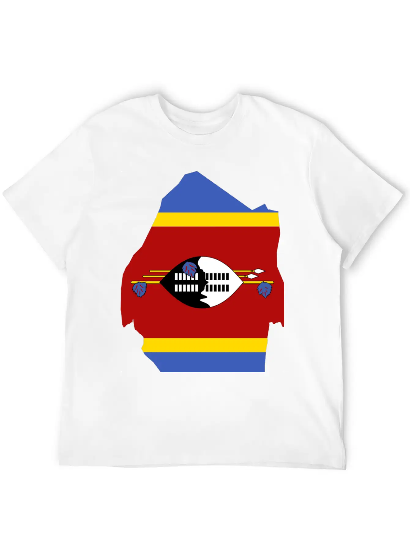 Swaziland Classic Cotton Tee – Unisex Comfort For Any Season