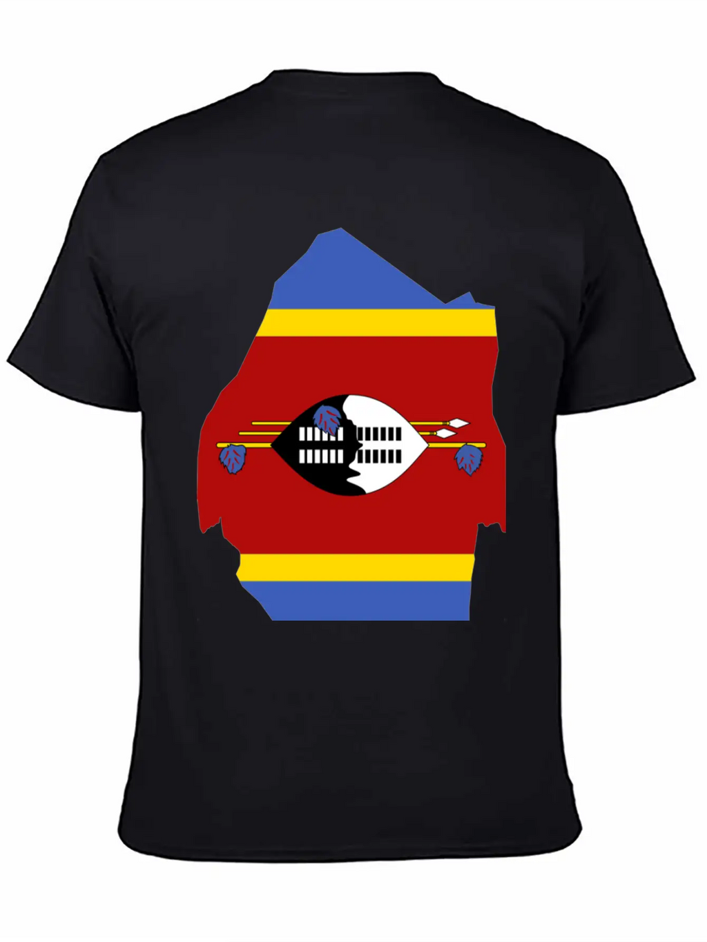 Swaziland Classic Cotton Tee – Unisex Comfort For Any Season