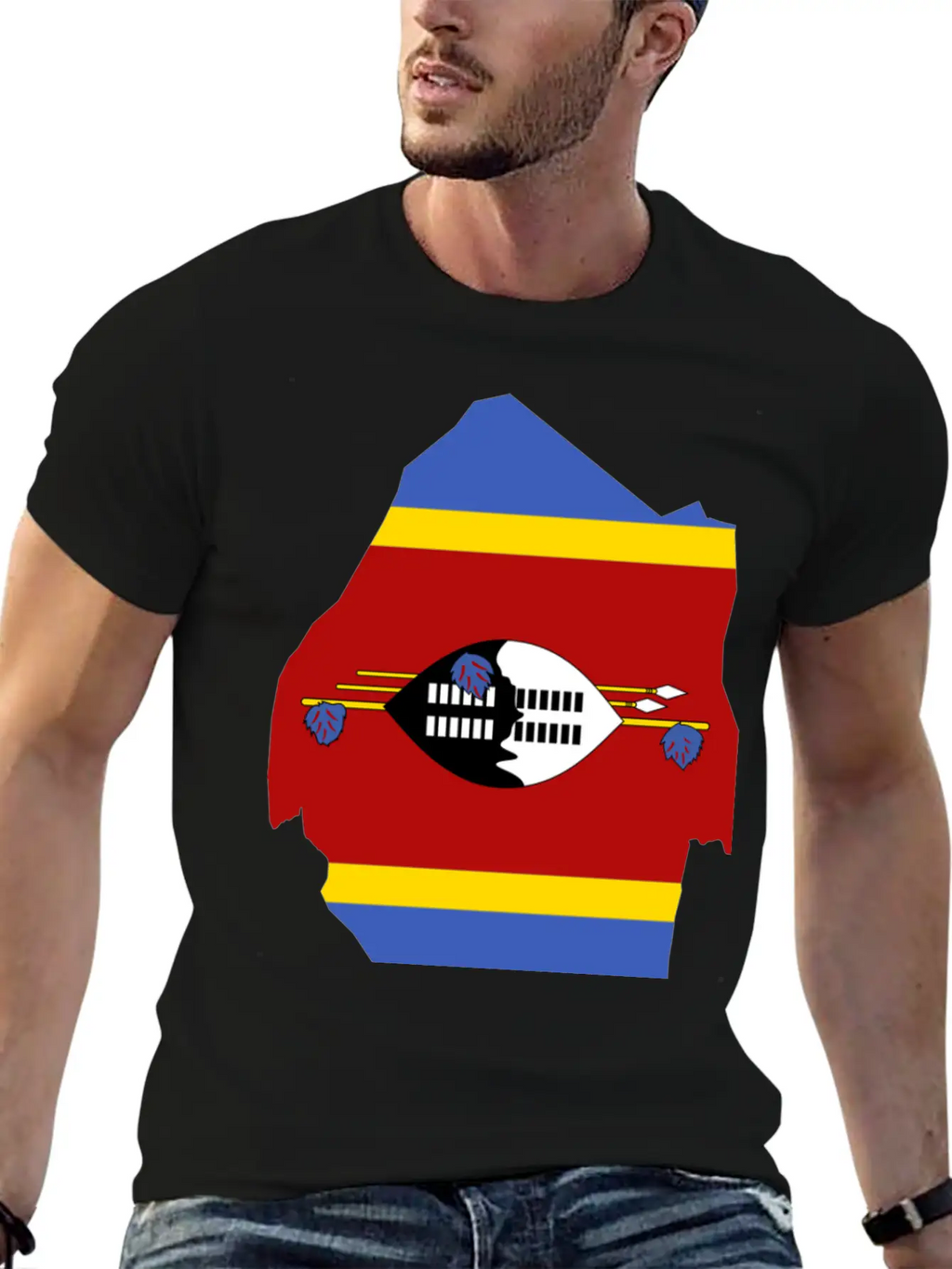 Swaziland Classic Cotton Tee – Unisex Comfort For Any Season