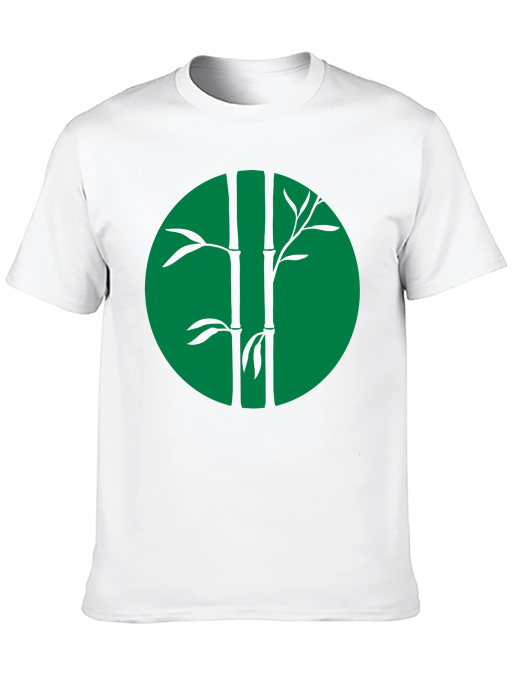 Bamboo Graphic Tee - Cool Black Shirt