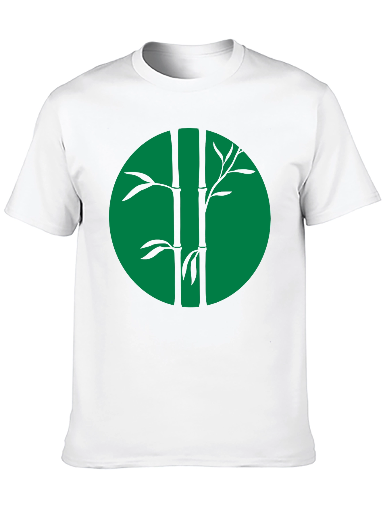 Bamboo Graphic Tee - Cool Black Shirt