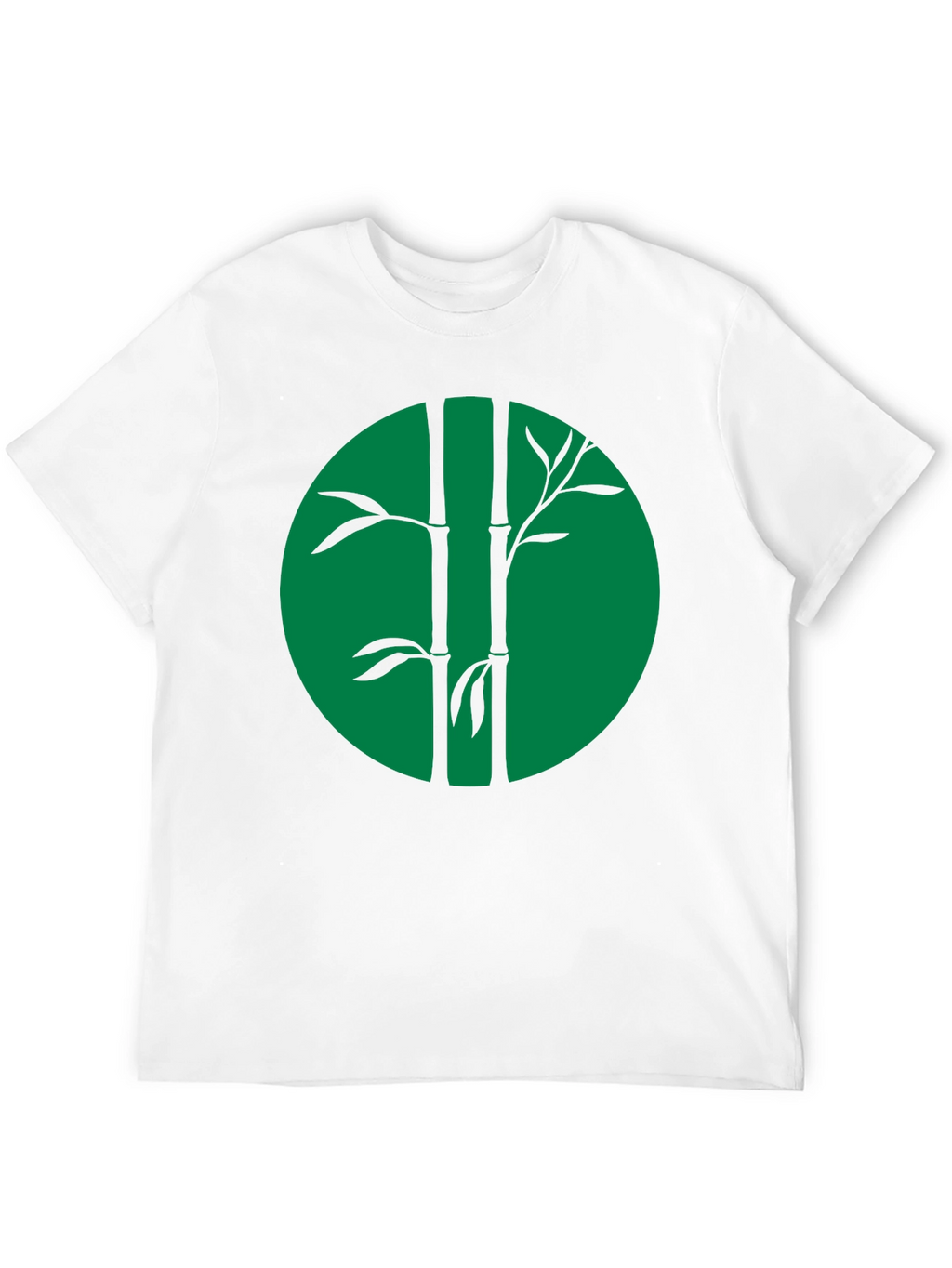Bamboo Graphic Tee - Cool Black Shirt