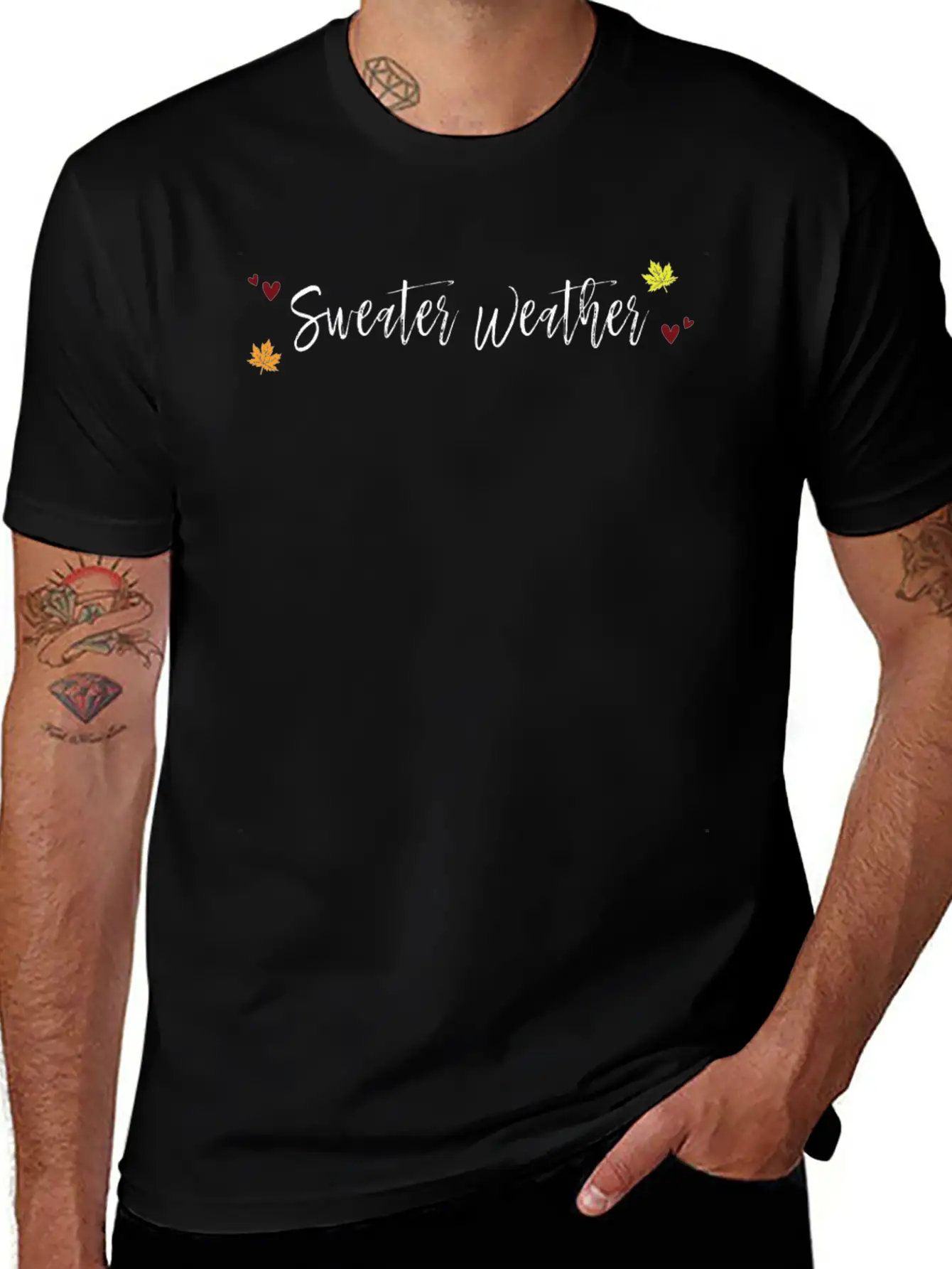 Sweater Weather Unisex Casual T-Shirt – Clean Design For Daily Comfort