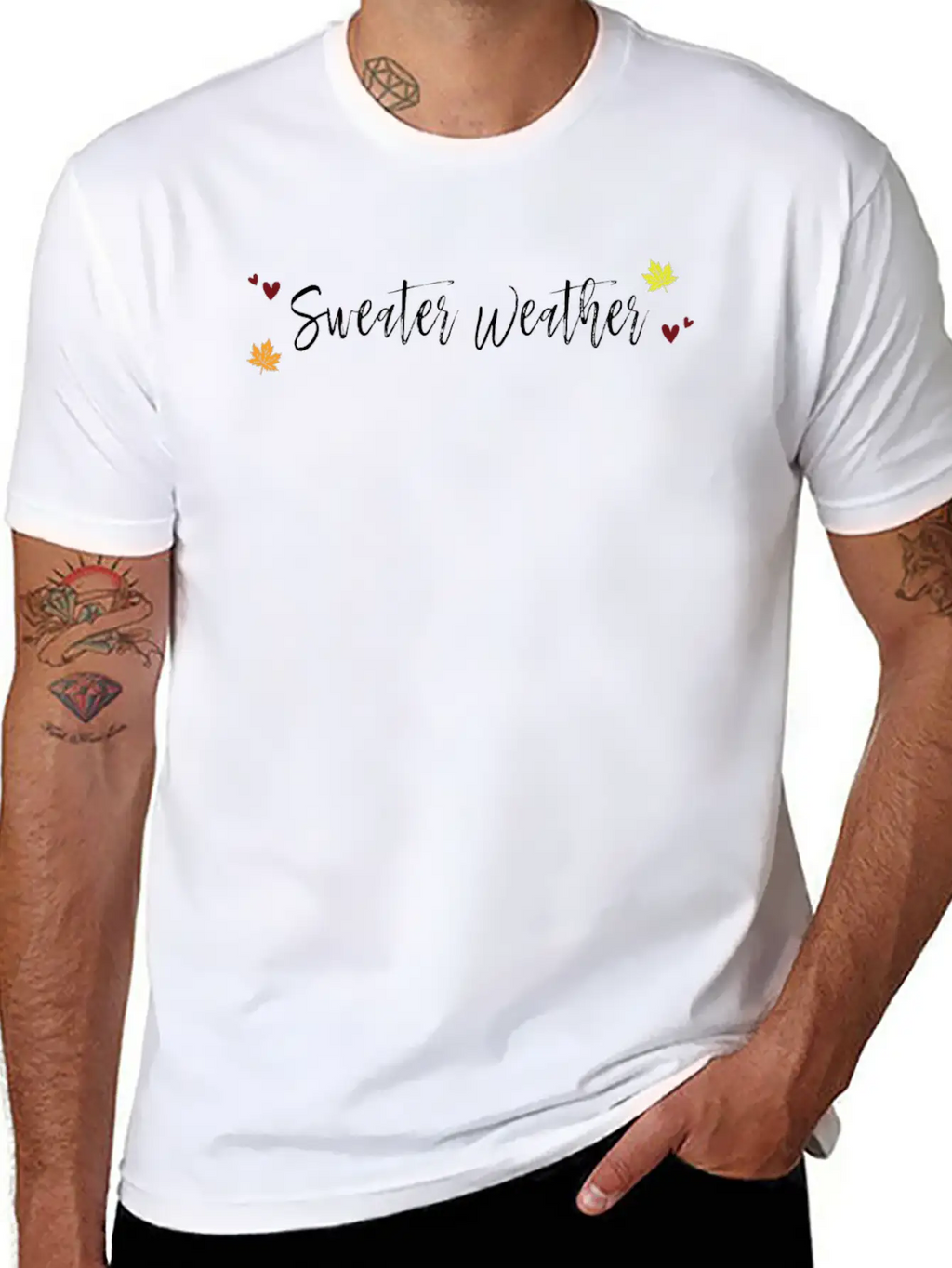 Sweater Weather Unisex Casual T-Shirt – Clean Design For Daily Comfort
