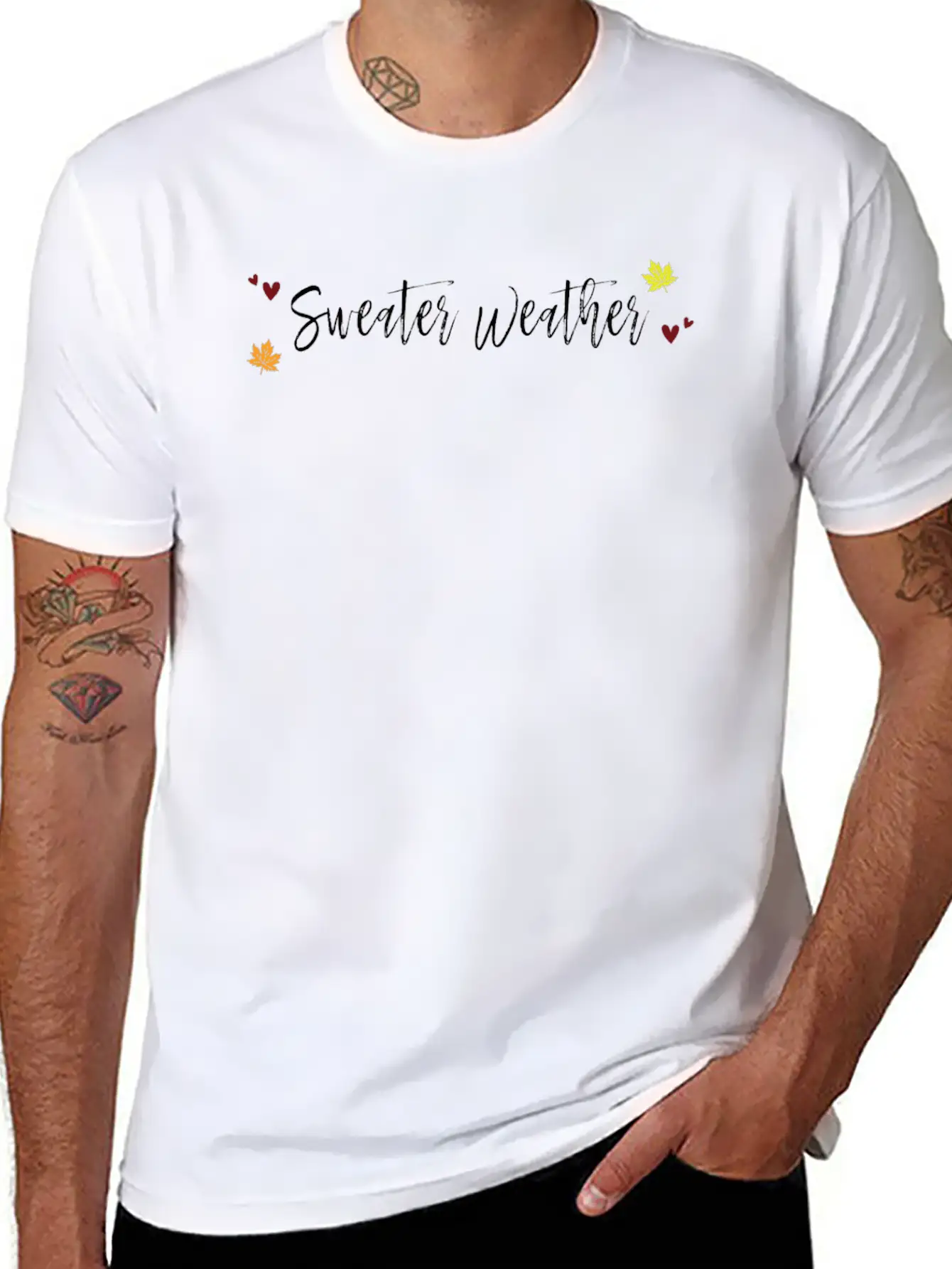 Sweater Weather Unisex Casual T-Shirt – Clean Design For Daily Comfort