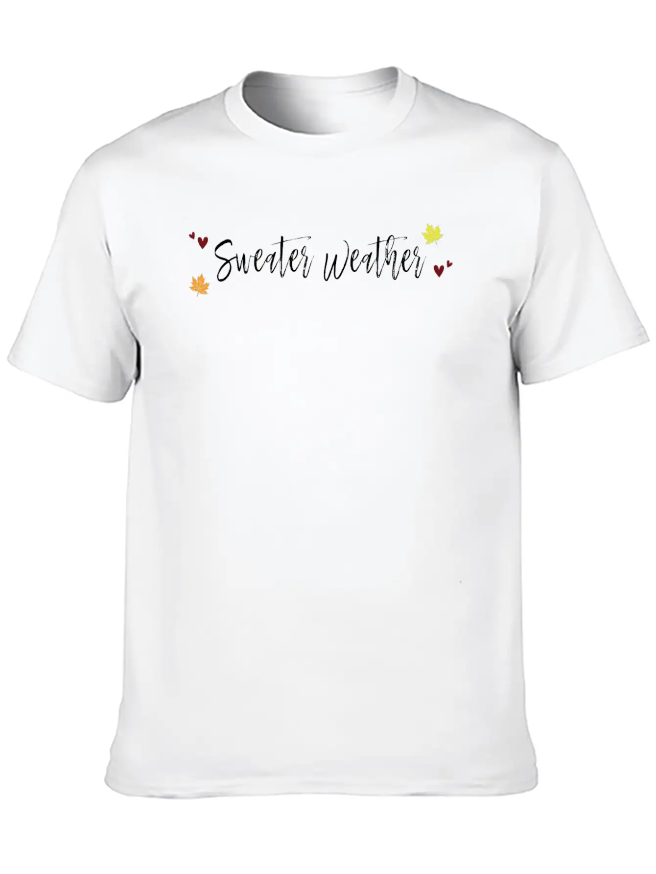 Sweater Weather Unisex Casual T-Shirt – Clean Design For Daily Comfort