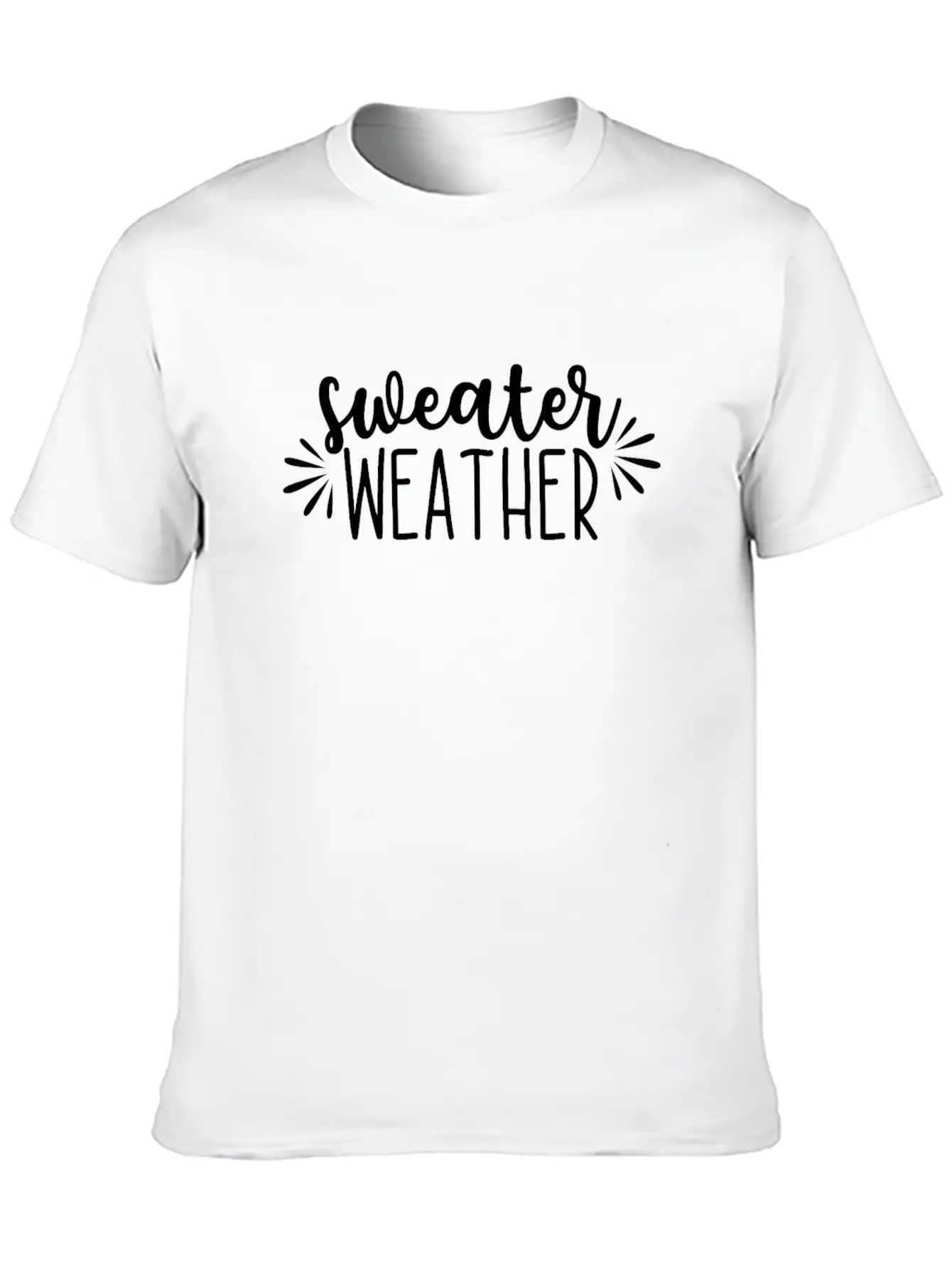 Sweater Weather Winter Cozy Gift Idea Classic Cotton Tee – Unisex Comfort For Any Season