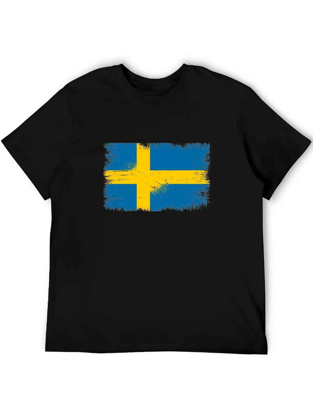Sweden Flag Unisex Casual T-Shirt – Clean Design For Daily Comfort