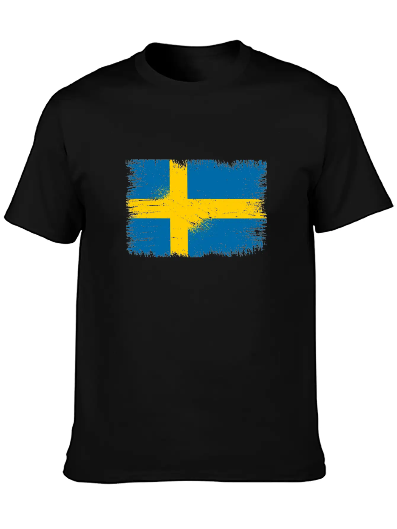 Sweden Flag Unisex Casual T-Shirt – Clean Design For Daily Comfort