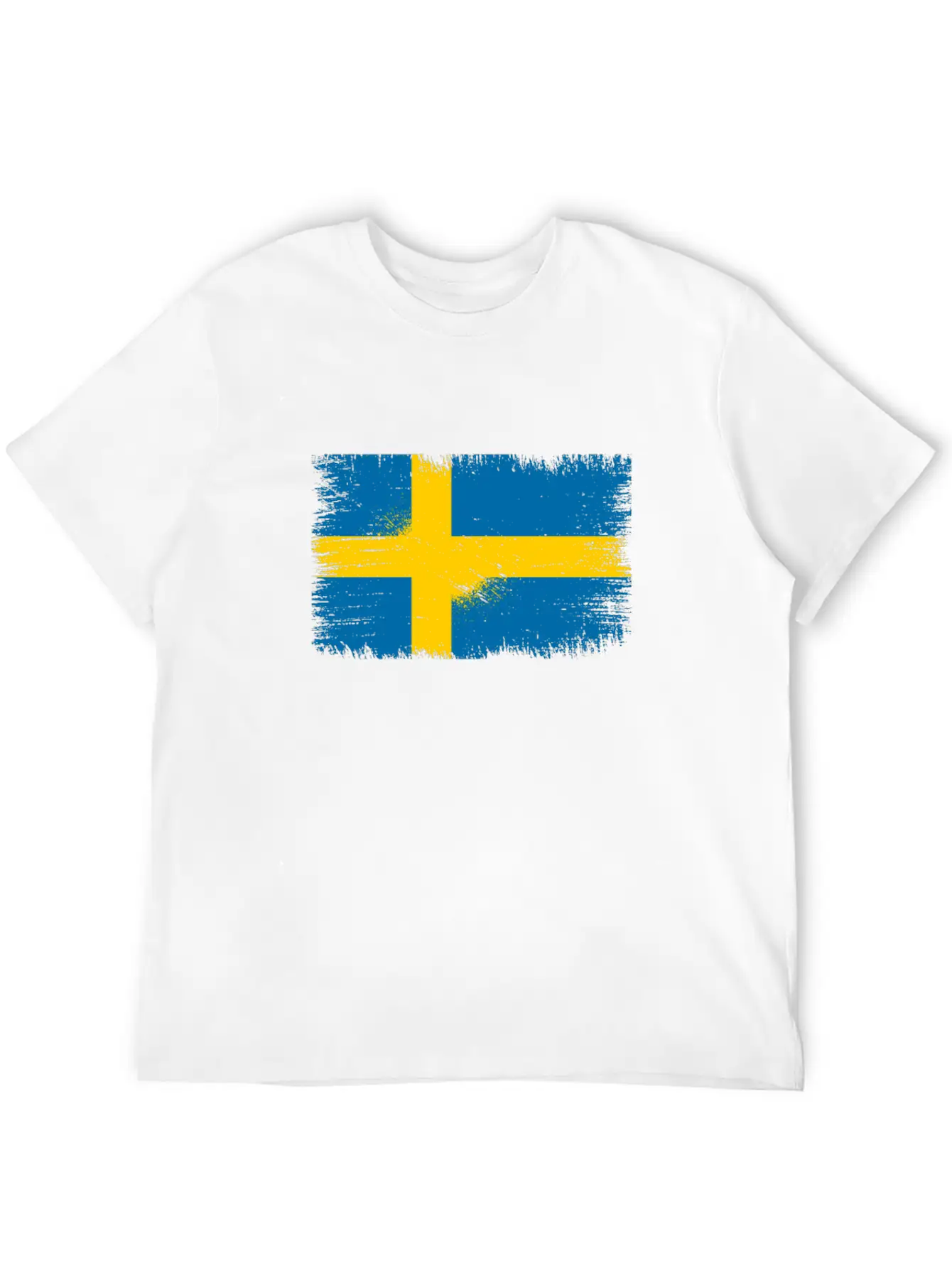 Sweden Flag Unisex Casual T-Shirt – Clean Design For Daily Comfort