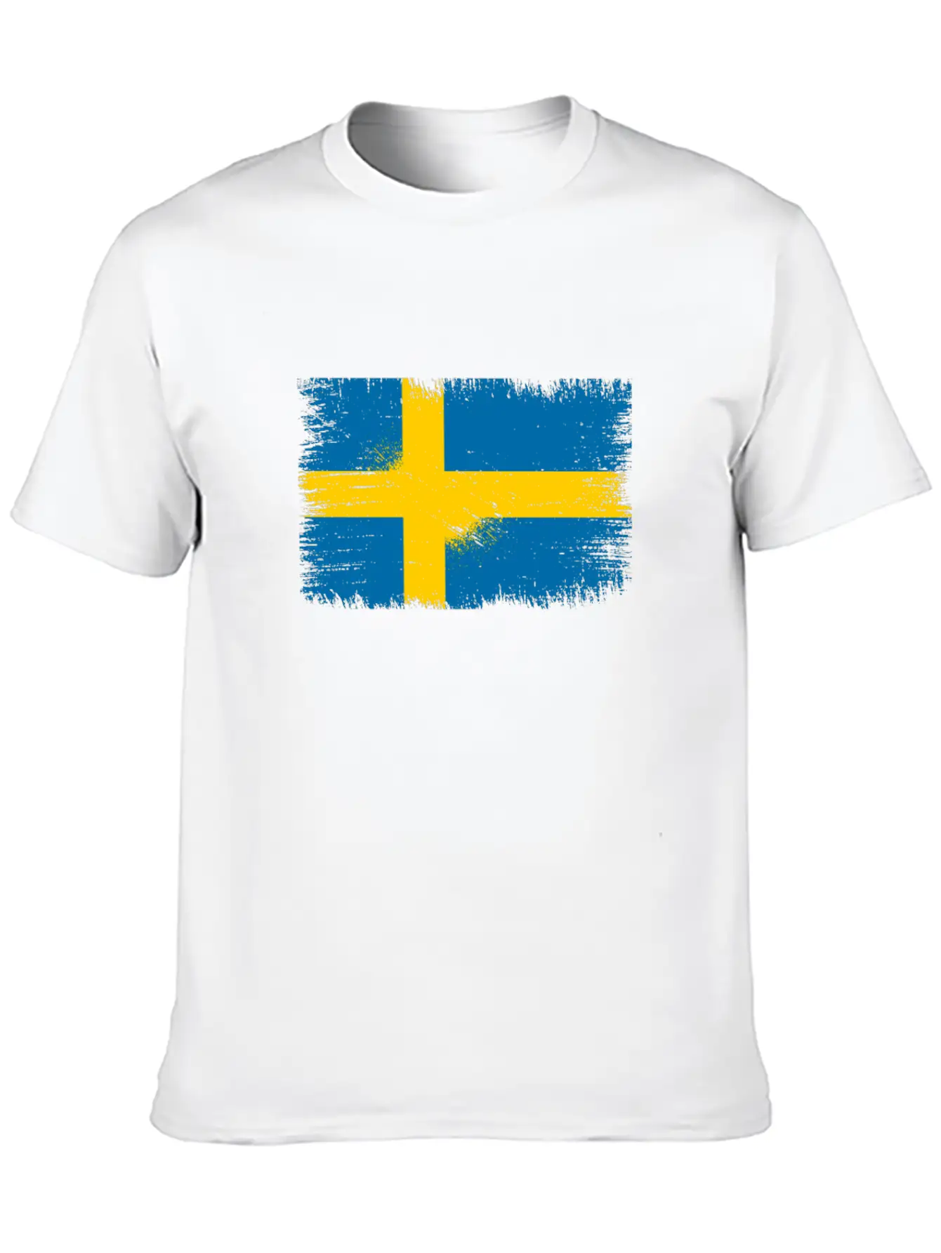 Sweden Flag Unisex Casual T-Shirt – Clean Design For Daily Comfort