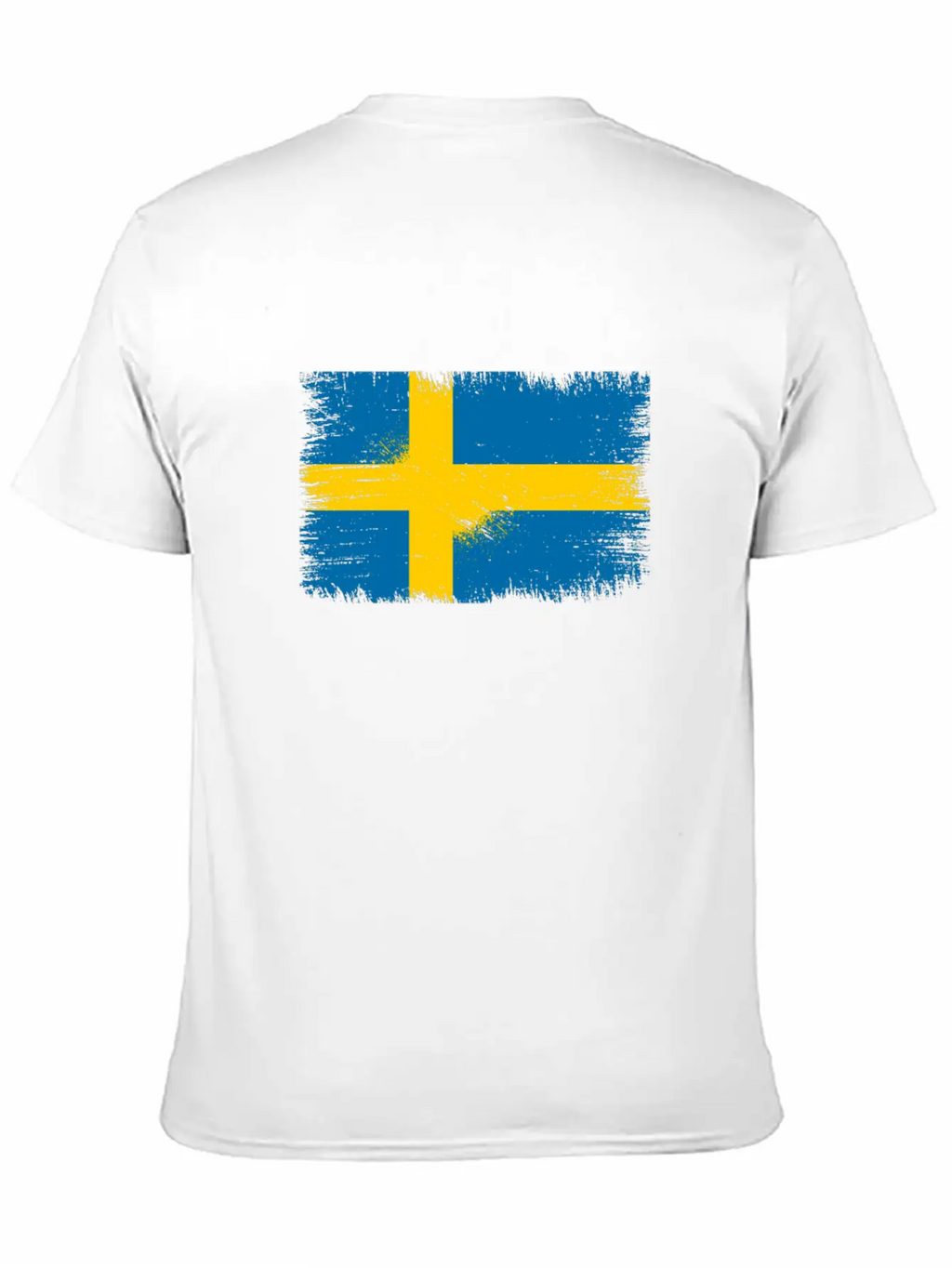 Sweden Flag Unisex Casual T-Shirt – Clean Design For Daily Comfort