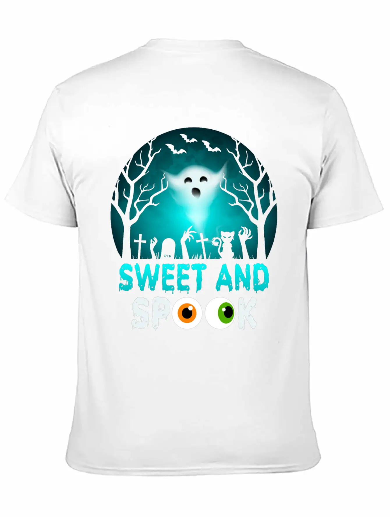 Sweet And Spook Nightmare Funny Halloween Essential Cotton Tee For Daily Outfits – Unisex Style