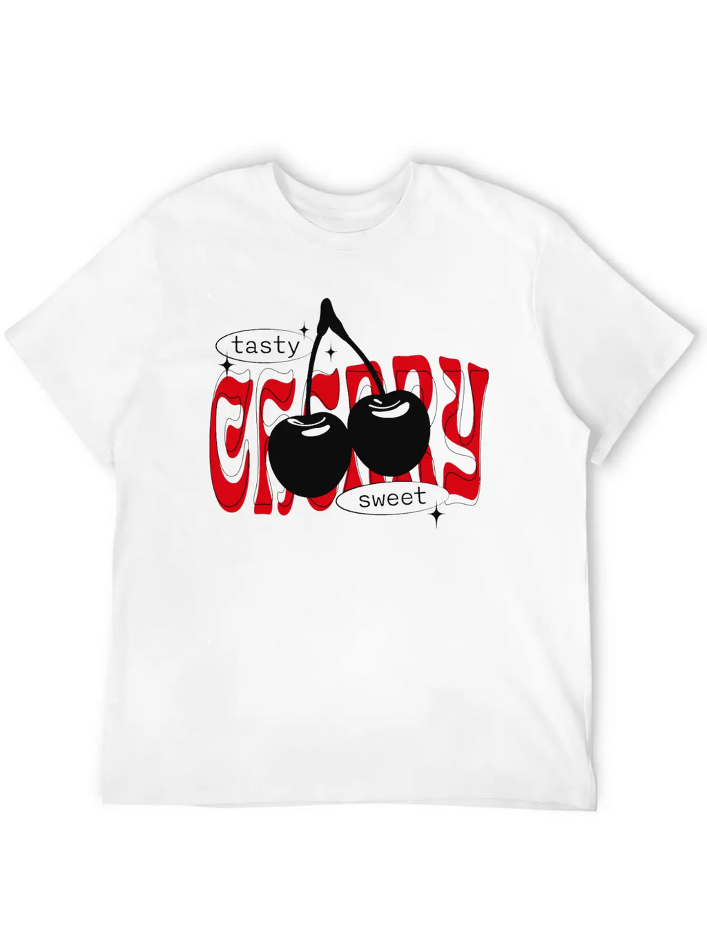 Sweet CherriesTrendy Cherry Streetwear Classic Cotton Tee – Unisex Comfort For Any Season