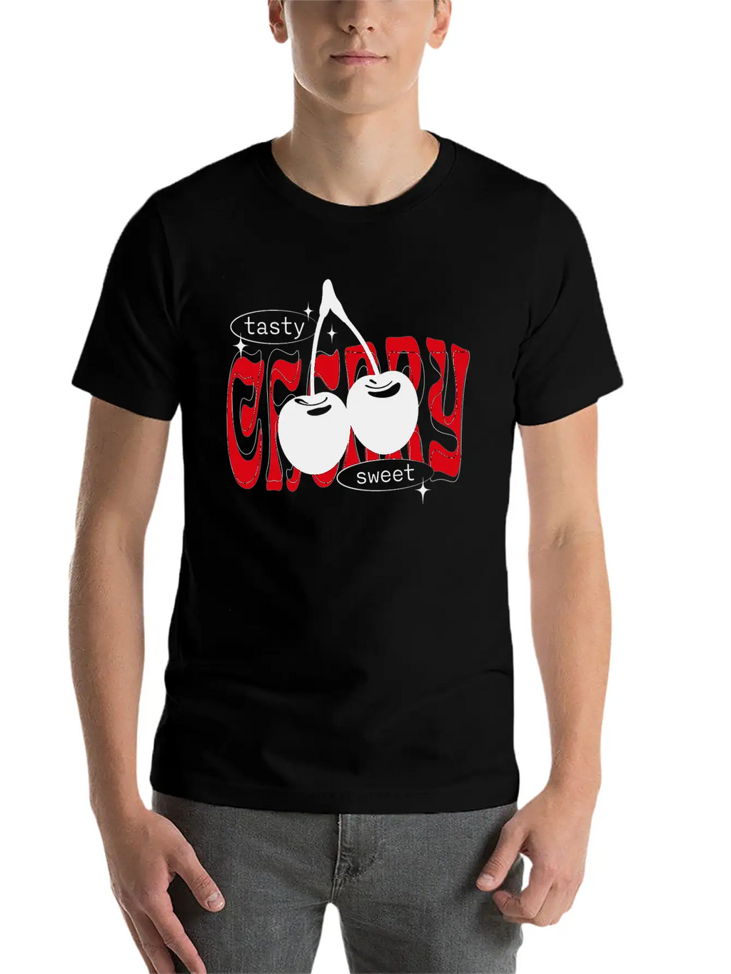Sweet CherriesTrendy Cherry Streetwear Classic Cotton Tee – Unisex Comfort For Any Season