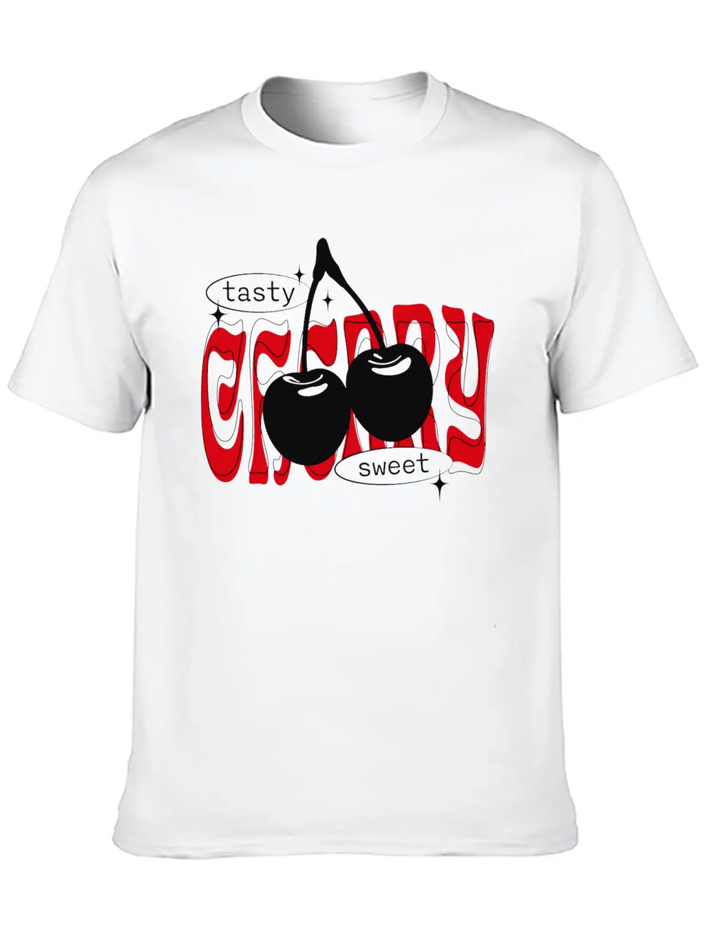 Sweet CherriesTrendy Cherry Streetwear Classic Cotton Tee – Unisex Comfort For Any Season