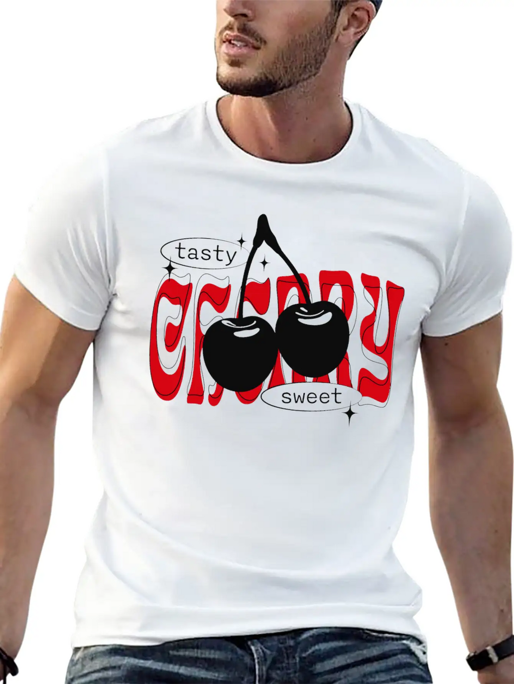 Sweet CherriesTrendy Cherry Streetwear Classic Cotton Tee – Unisex Comfort For Any Season