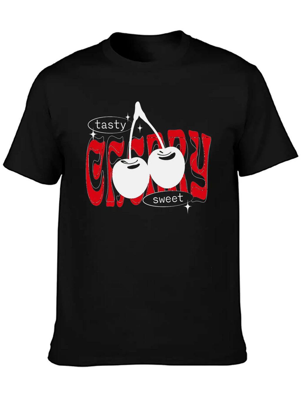 Sweet CherriesTrendy Cherry Streetwear Classic Cotton Tee – Unisex Comfort For Any Season