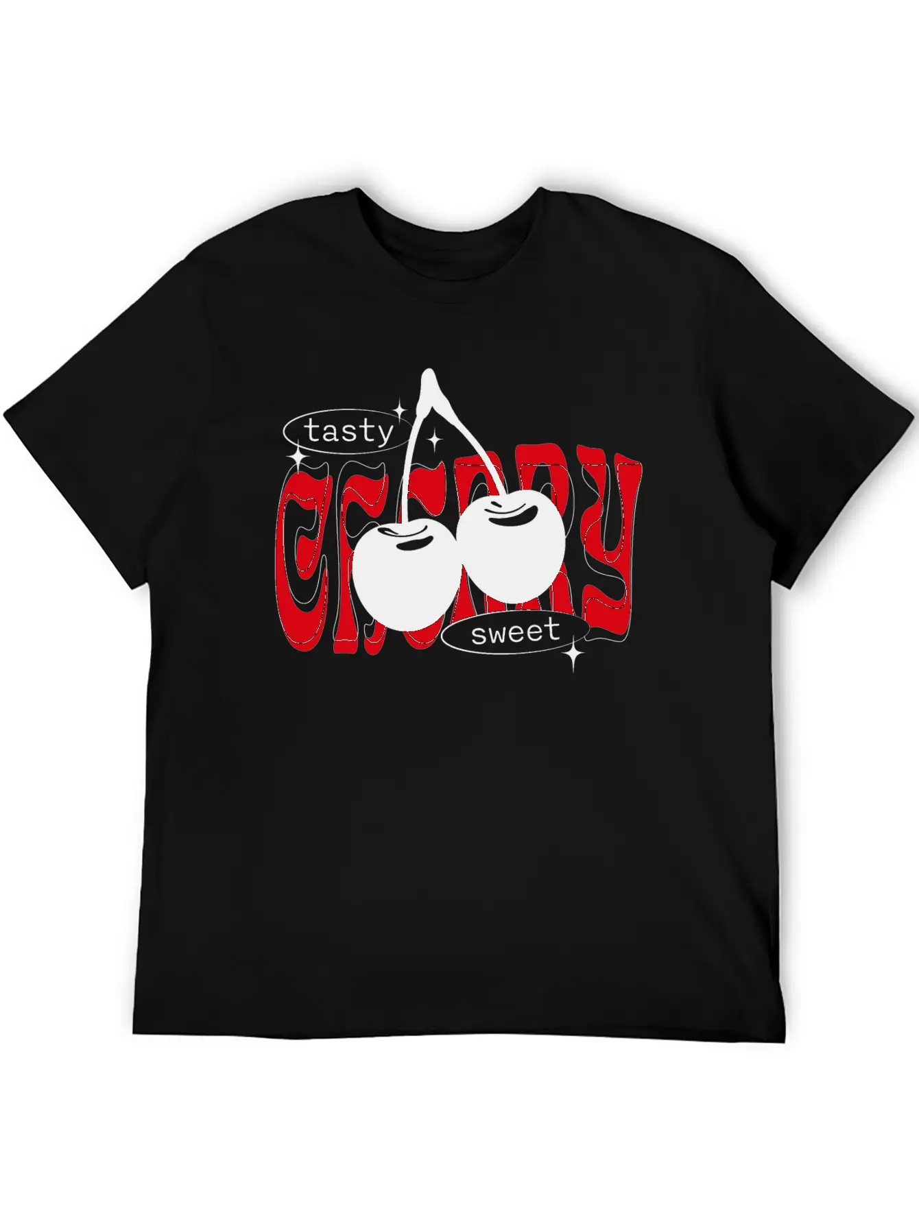 Sweet CherriesTrendy Cherry Streetwear Classic Cotton Tee – Unisex Comfort For Any Season