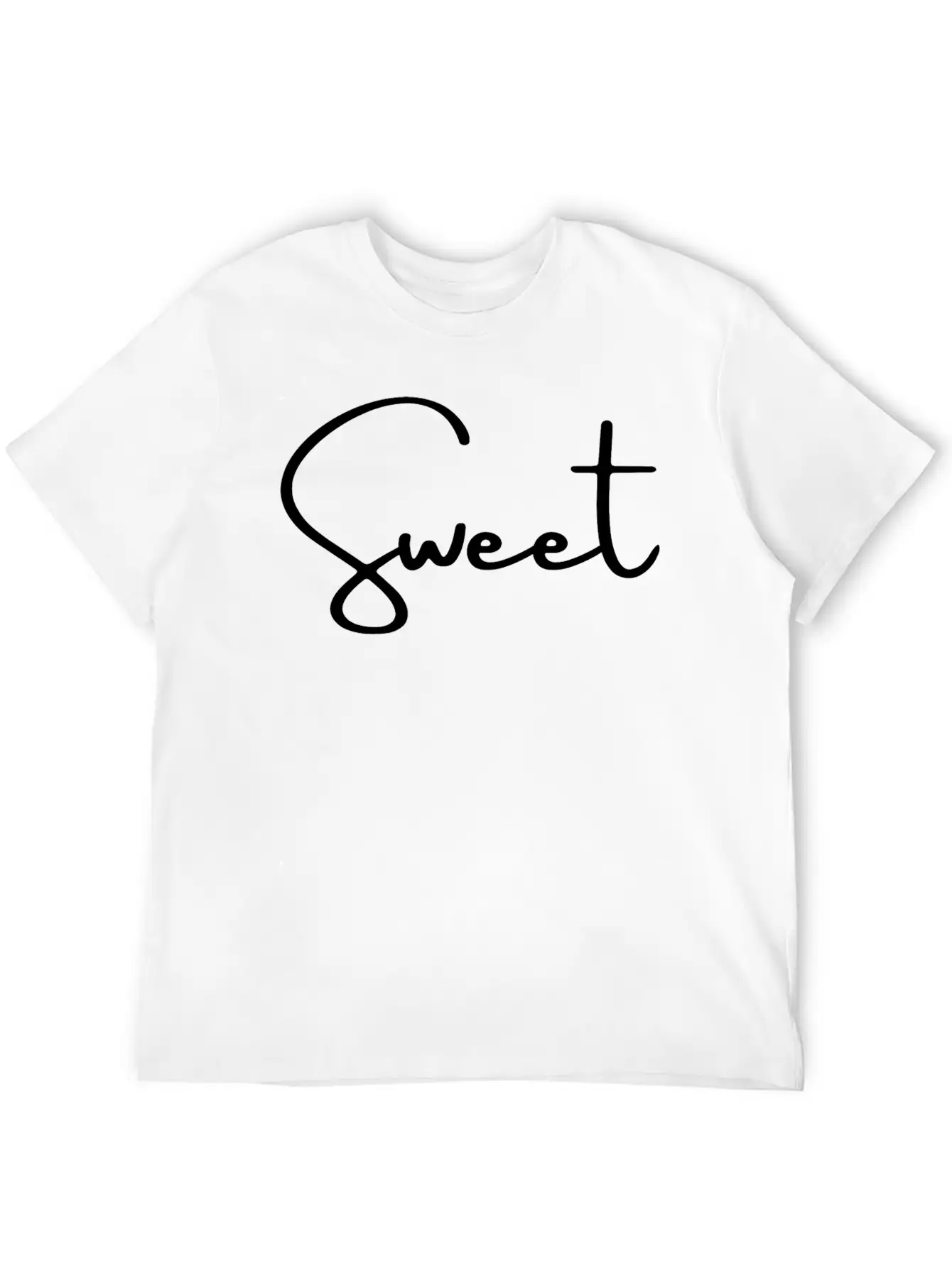 SWEET Shirt Breathable Graphic T-Shirt – Perfect For Casual Days