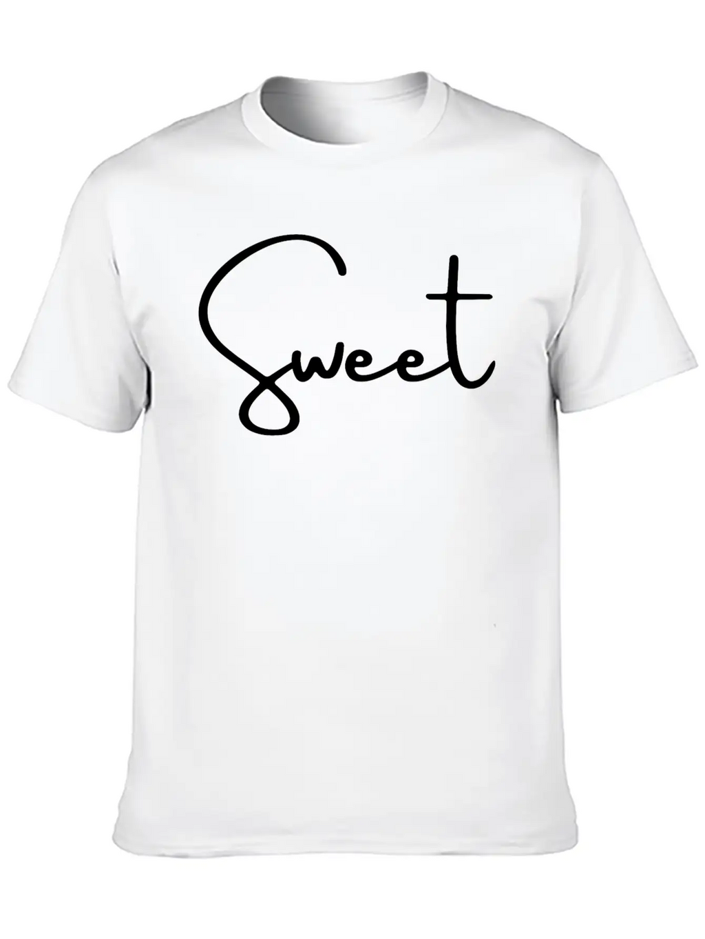 SWEET Shirt Breathable Graphic T-Shirt – Perfect For Casual Days