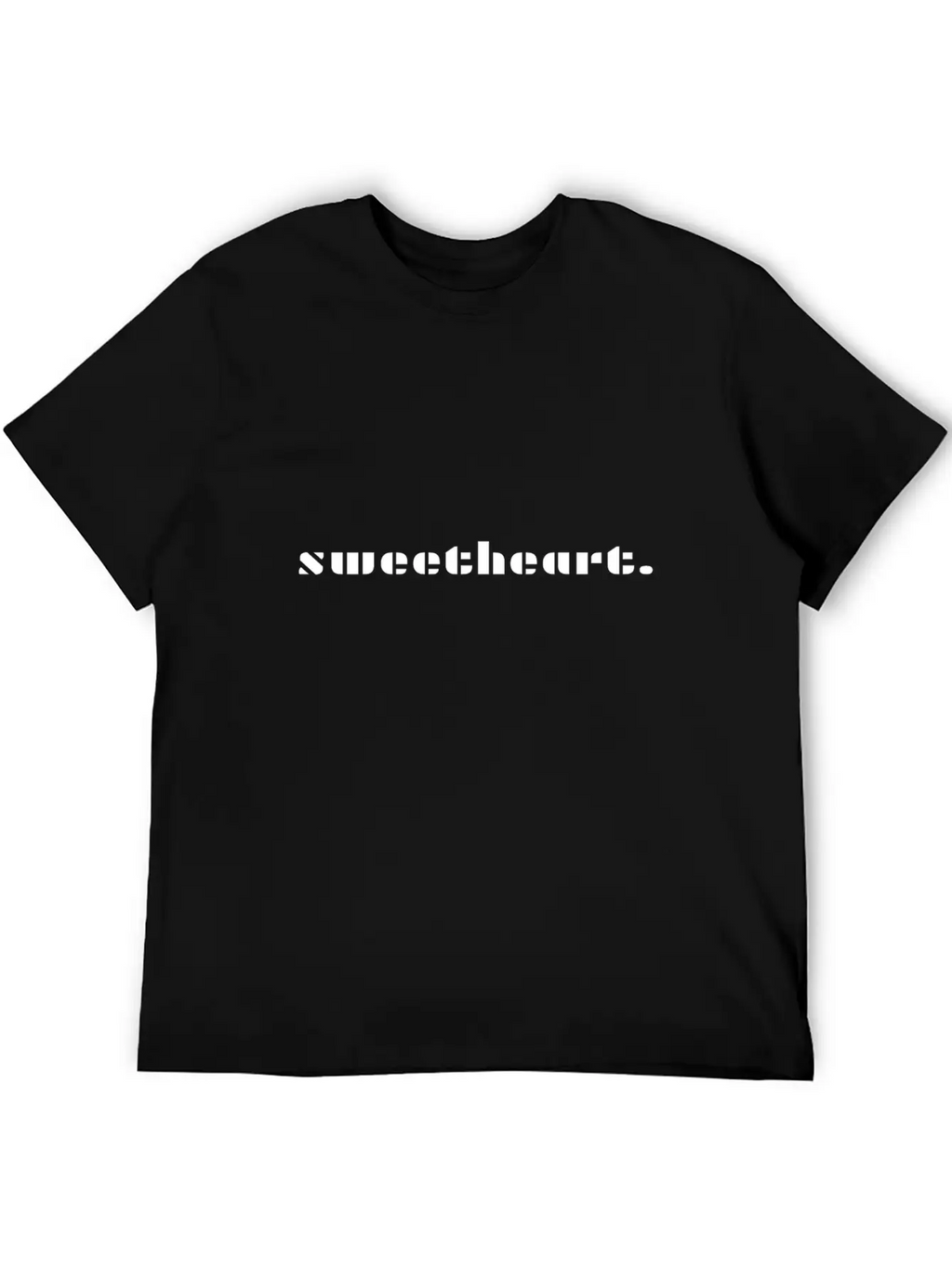 Sweetheart Mood Chic Gift Gift Ideas Breathable Soft Cotton T-Shirt – Timeless Casual Look