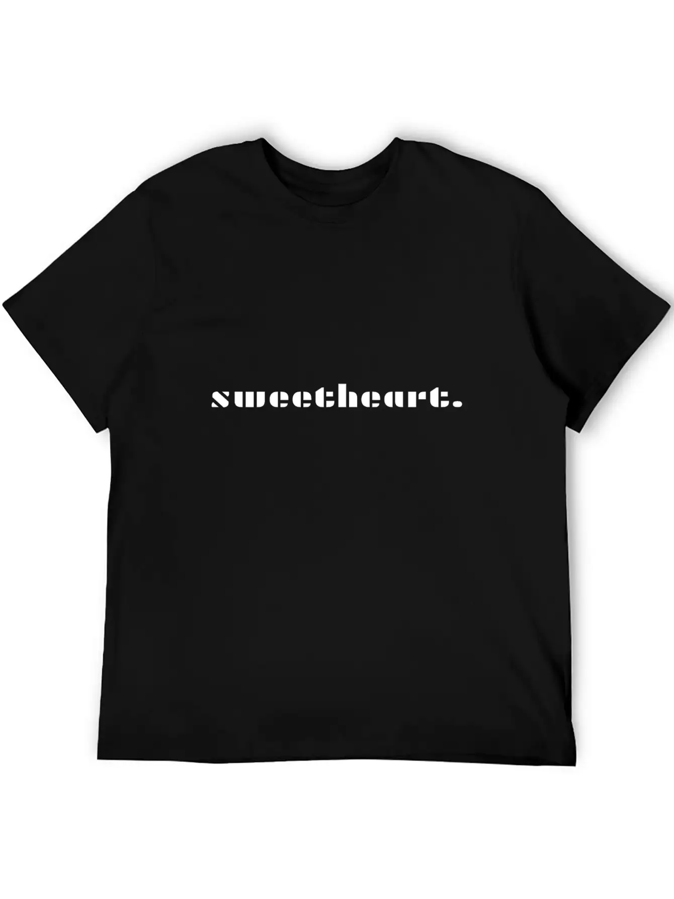 Sweetheart Mood Chic Gift Gift Ideas Breathable Soft Cotton T-Shirt – Timeless Casual Look