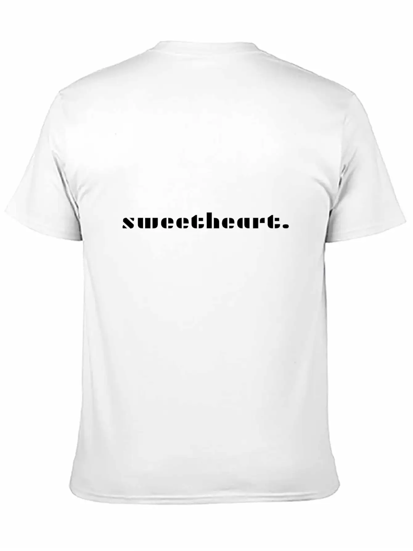 Sweetheart Mood Chic Gift Gift Ideas Breathable Soft Cotton T-Shirt – Timeless Casual Look
