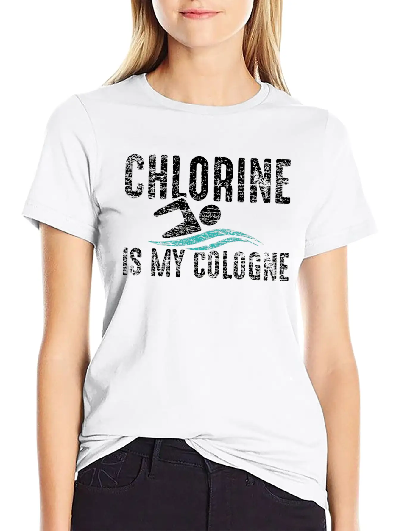 Swimming Chlorine Classic Cotton Tee – Unisex Comfort For Any Season