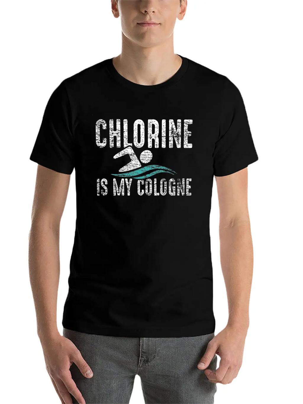 Swimming Chlorine Classic Cotton Tee – Unisex Comfort For Any Season