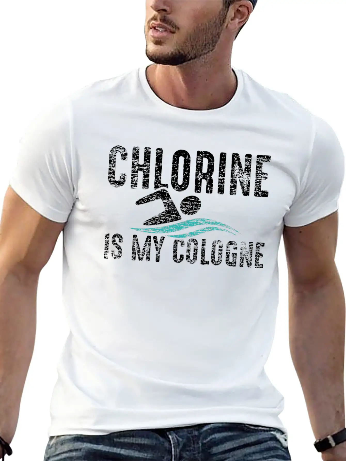Swimming Chlorine Classic Cotton Tee – Unisex Comfort For Any Season