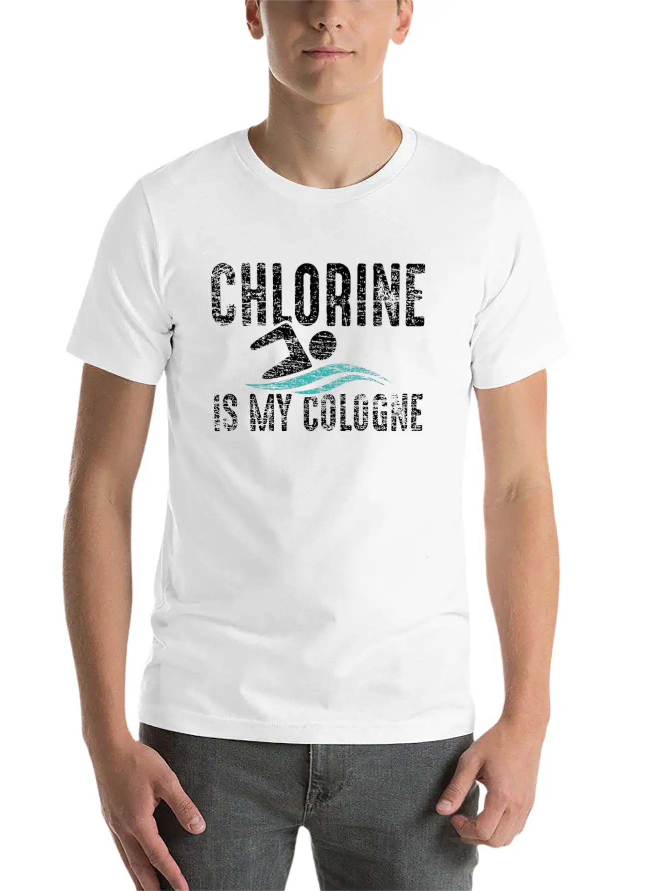 Swimming Chlorine Classic Cotton Tee – Unisex Comfort For Any Season