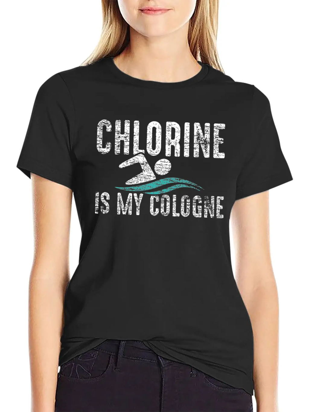 Swimming Chlorine Classic Cotton Tee – Unisex Comfort For Any Season