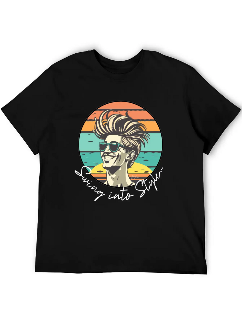 Swing Into Style Classic Cotton Tee – Unisex Comfort For Any Season