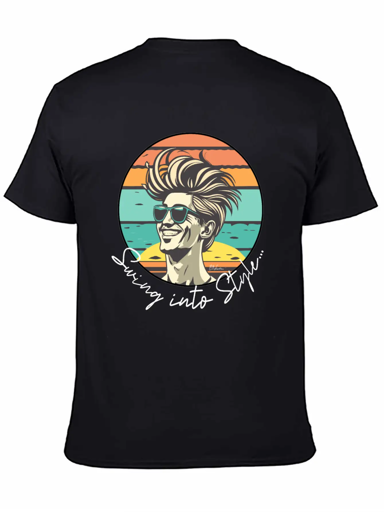 Swing Into Style Classic Cotton Tee – Unisex Comfort For Any Season