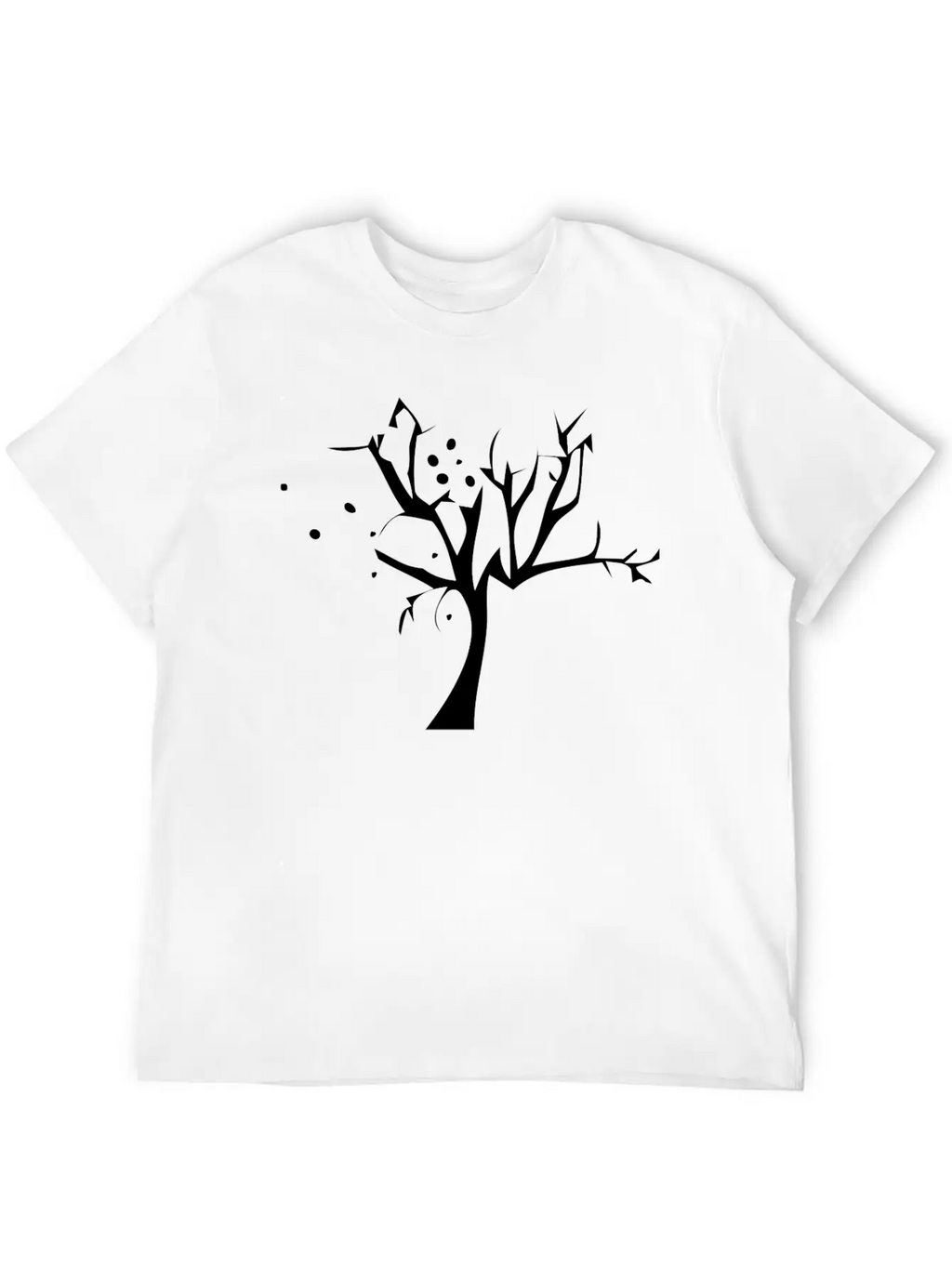 Swirl Tree Stylish Everyday T-Shirt – Unisex Basic Cotton Tee