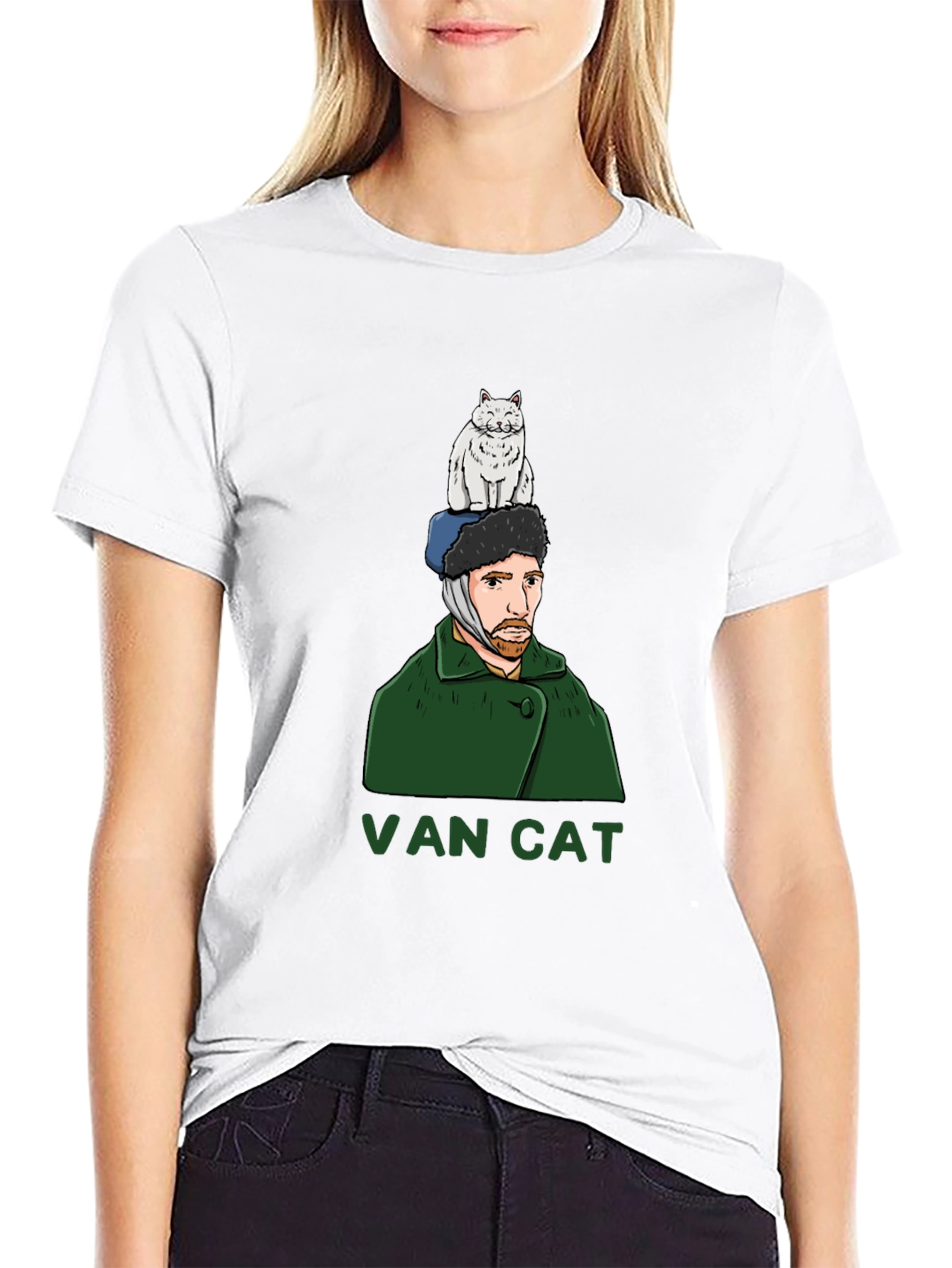 Van Cat Graphic Tee