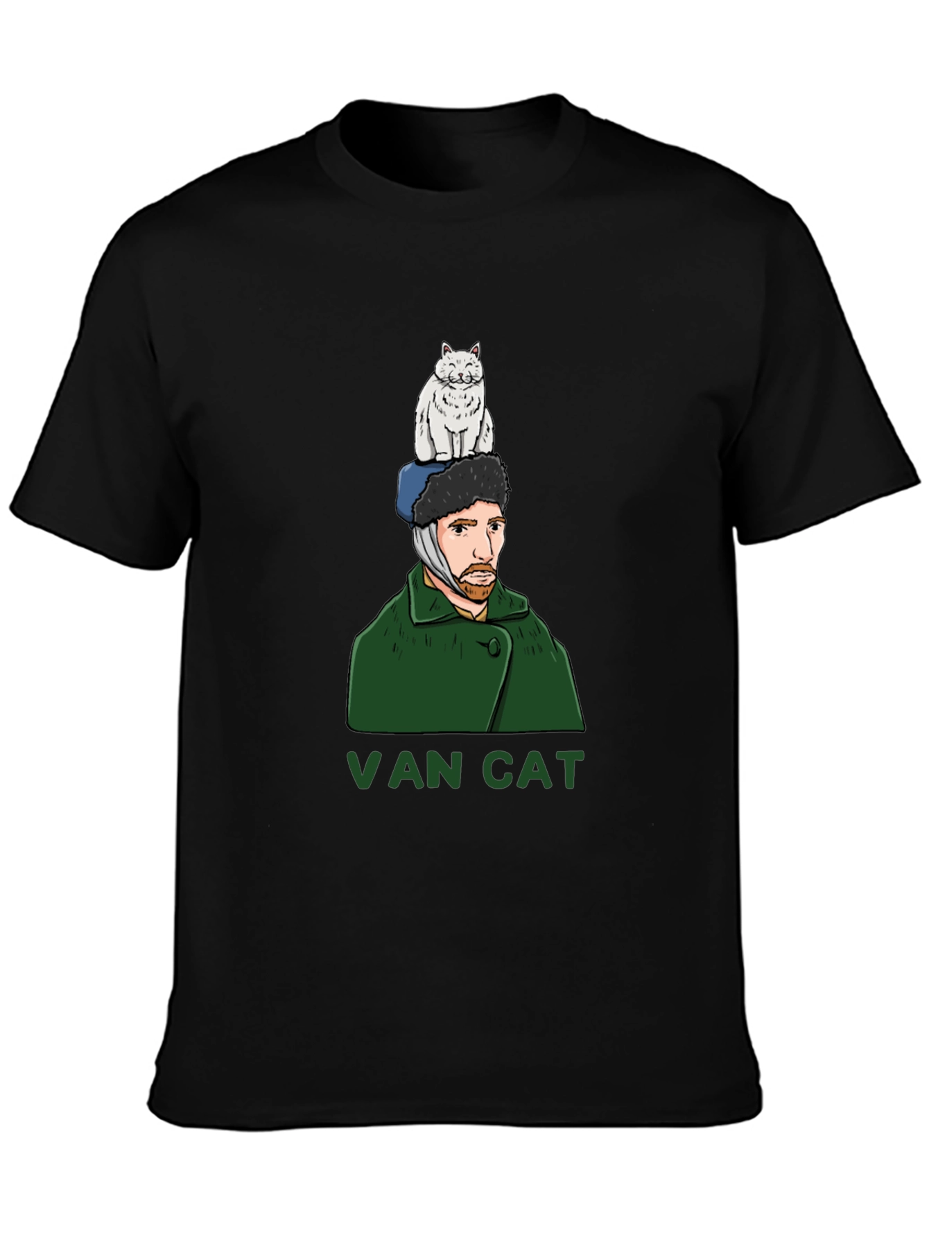 Van Cat Graphic Tee