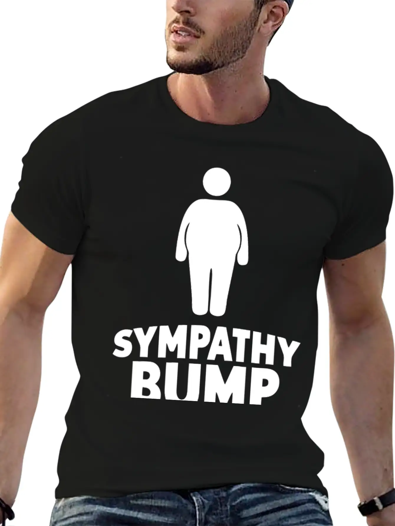 Sympathy Bump Stylish Everyday T-Shirt – Unisex Basic Cotton Tee