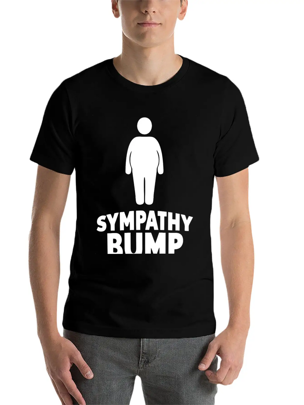 Sympathy Bump Stylish Everyday T-Shirt – Unisex Basic Cotton Tee