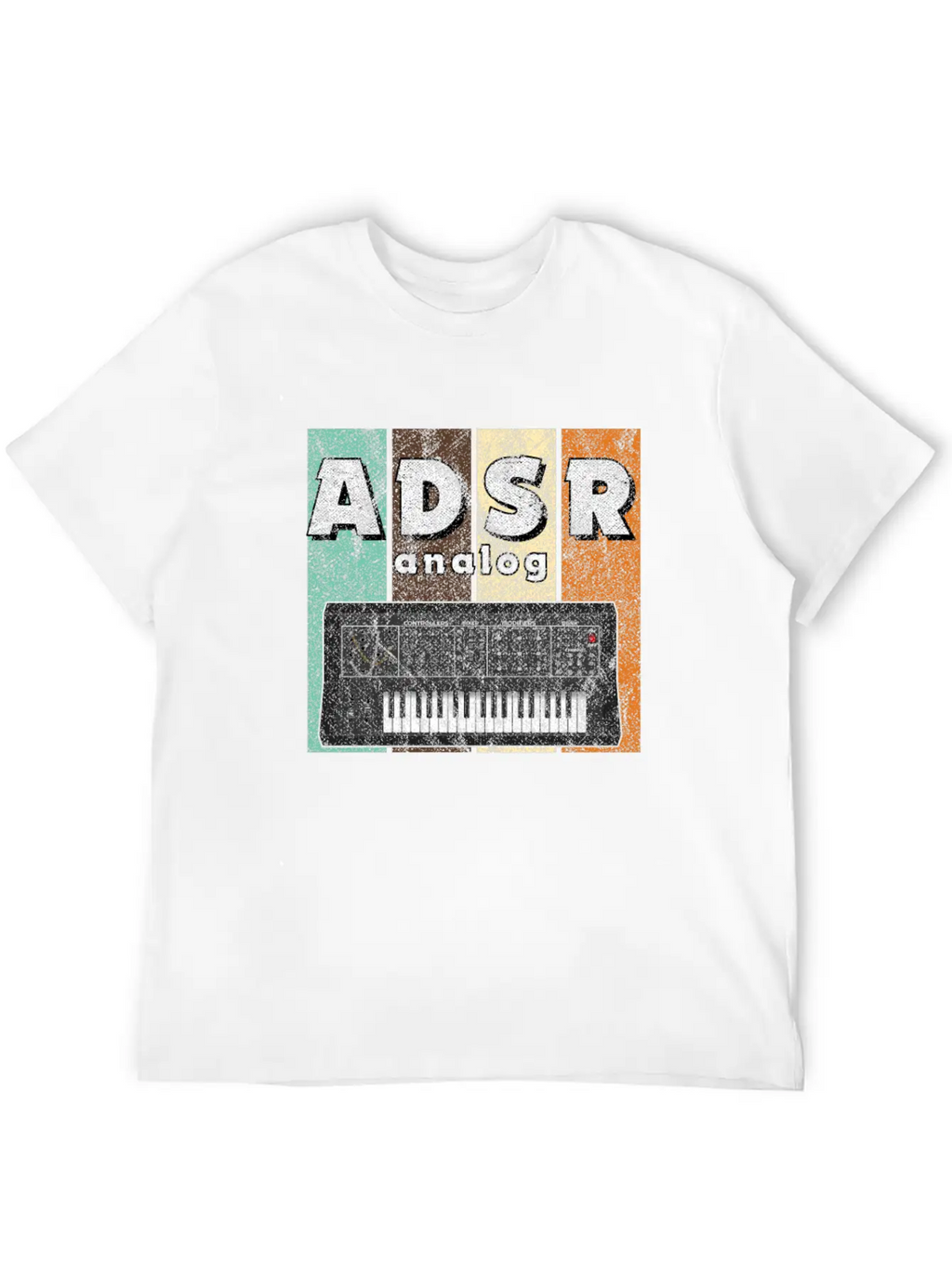 Synthesizer ADSR Synth Analog Modular Eurorack Breathable Graphic T-Shirt – Perfect For Casual Days