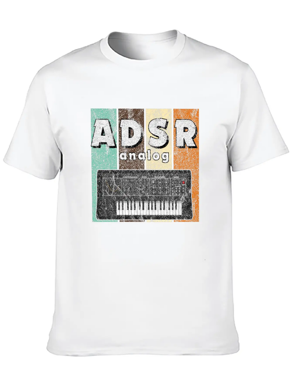 Synthesizer ADSR Synth Analog Modular Eurorack Breathable Graphic T-Shirt – Perfect For Casual Days