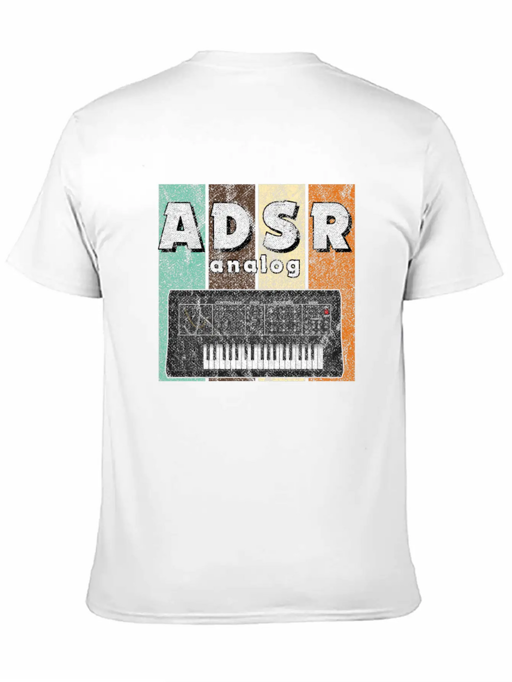 Synthesizer ADSR Synth Analog Modular Eurorack Breathable Graphic T-Shirt – Perfect For Casual Days